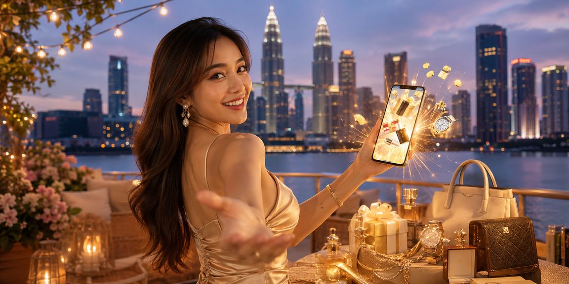 Pengguna di Kuala Lumpur melakukan deposit selamat menggunakan kaedah pembayaran tempatan Malaysia