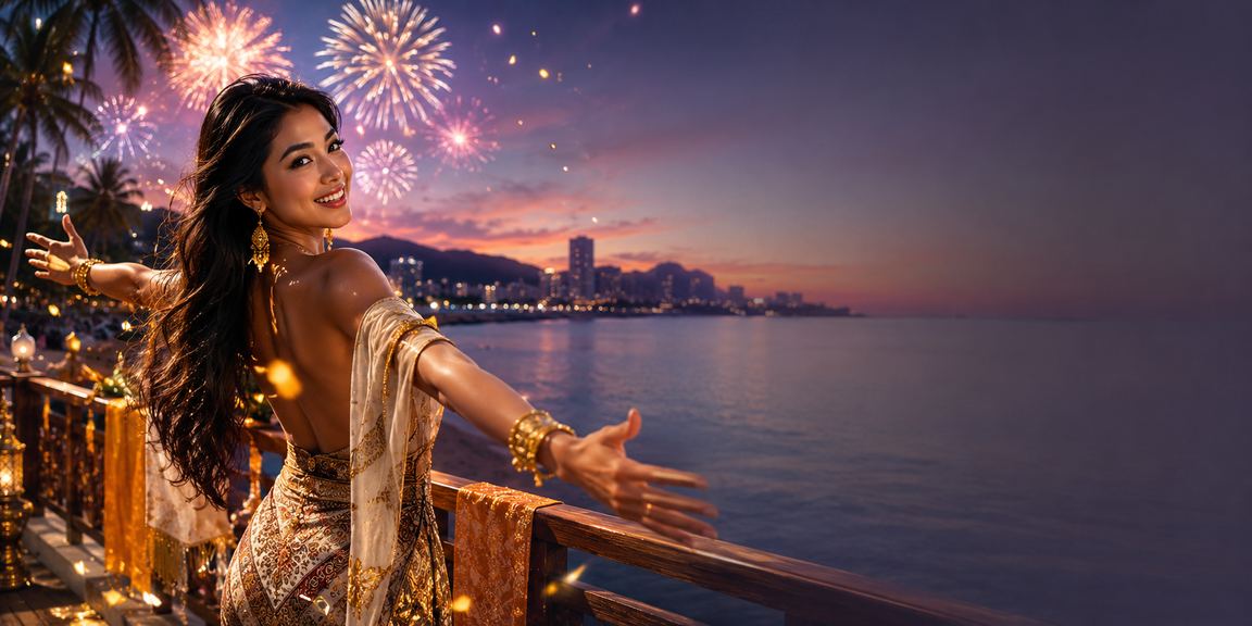 Pemain wanita di Pulau Pinang mendapat cashback bonus semasa bermain kasino dari telefon pintar